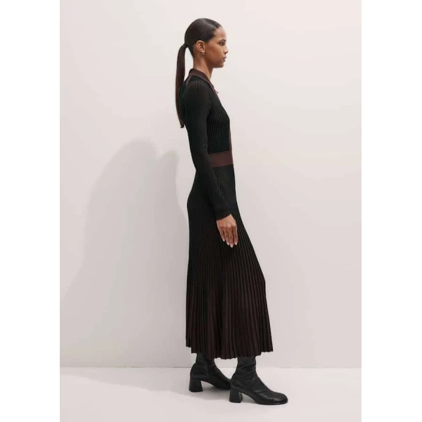 Me and Em Collared Maxi Dress – luxury British Multicolour in Me and Em exclusively at Luxury Shoes 