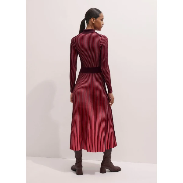 Me and Em Collared Maxi Dress – luxury British Pink in Me and Em exclusively at Luxury Shoes 