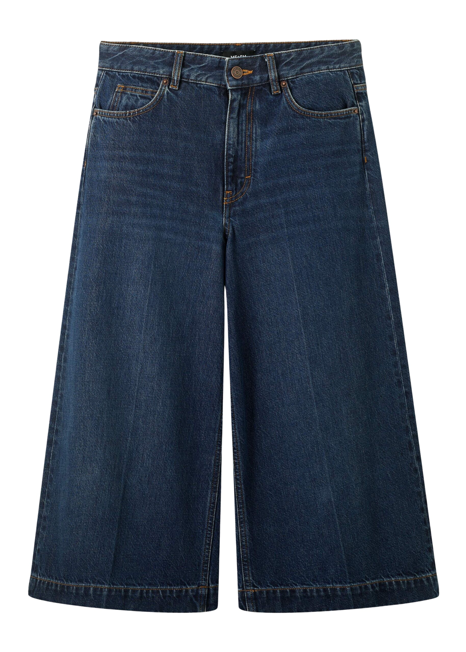 Me and Em Crease-Front Culotte – luxury British Blue in Me and Em exclusively at Luxury Shoes 
