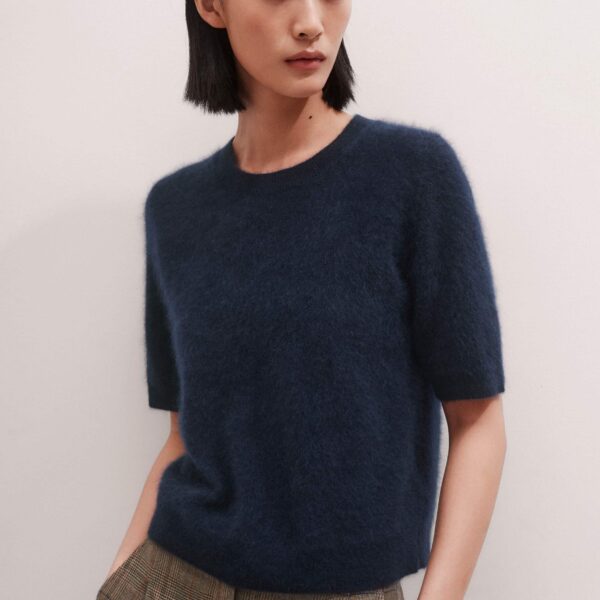 Me and Em Crop Knit Tee, view 4