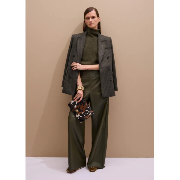 Me + Em Crop Sweater Vest – luxury British Green in Me and Em exclusively at Luxury Shoes 