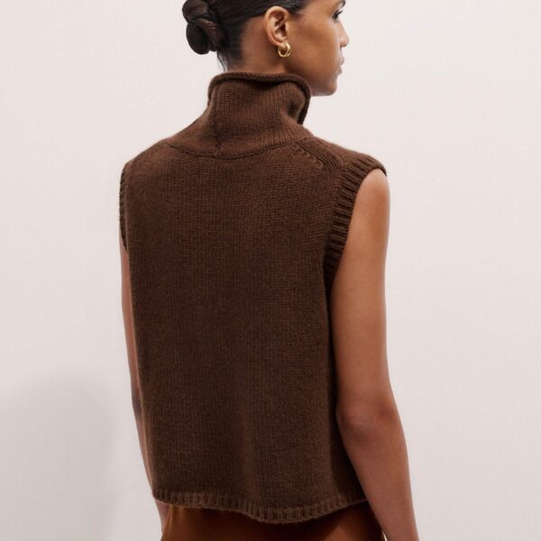 Me and Em Crop Sweater Vest, view 4