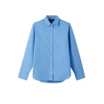 Me and Em Curved Hem Shirt – luxury British Blue in Me and Em exclusively at Luxury Shoes 