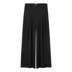 Me and Em Double Pleat Pant – luxury British Black in Me and Em exclusively at Luxury Shoes 