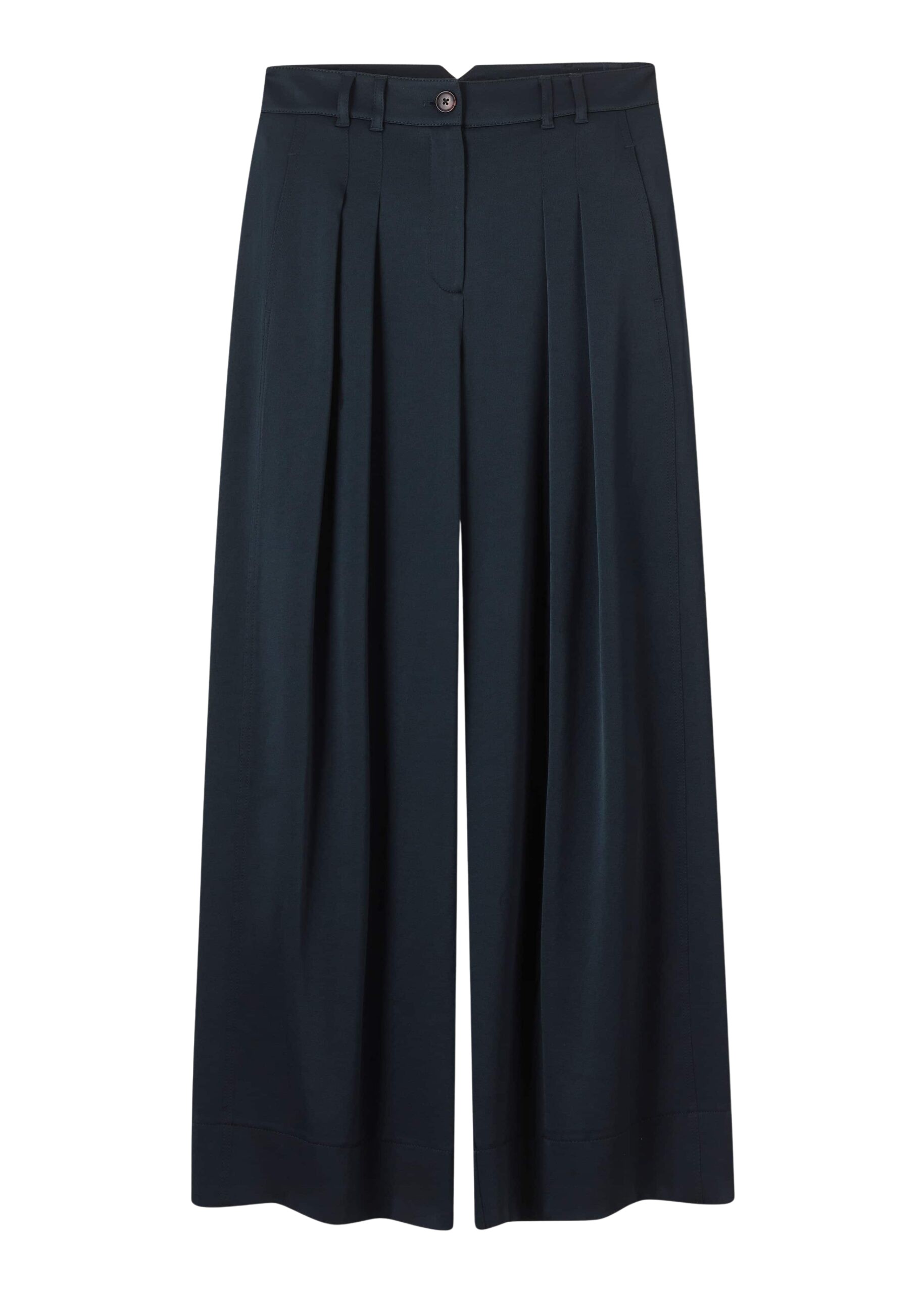 Me and Em Double Pleat Pant – luxury British Blue in Me and Em exclusively at Luxury Shoes 