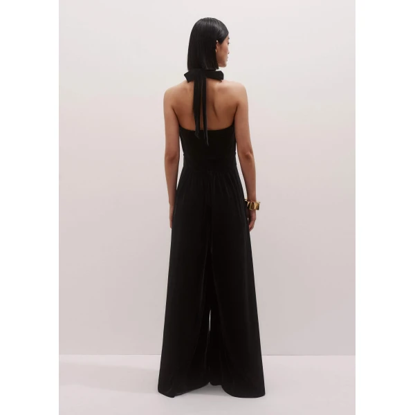 Me and Em Evening Jumpsuit – luxury British Black in Me and Em exclusively at Luxury Shoes 