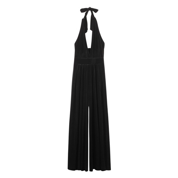 Me and Em Evening Jumpsuit – luxury British Black in Me and Em exclusively at Luxury Shoes 