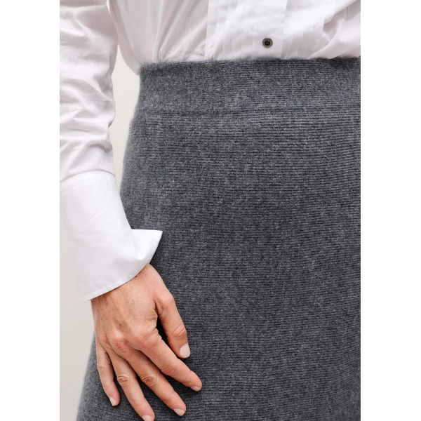 Me and Em Felted Maxi Skirt – luxury British Grey in Me and Em exclusively at Luxury Shoes 