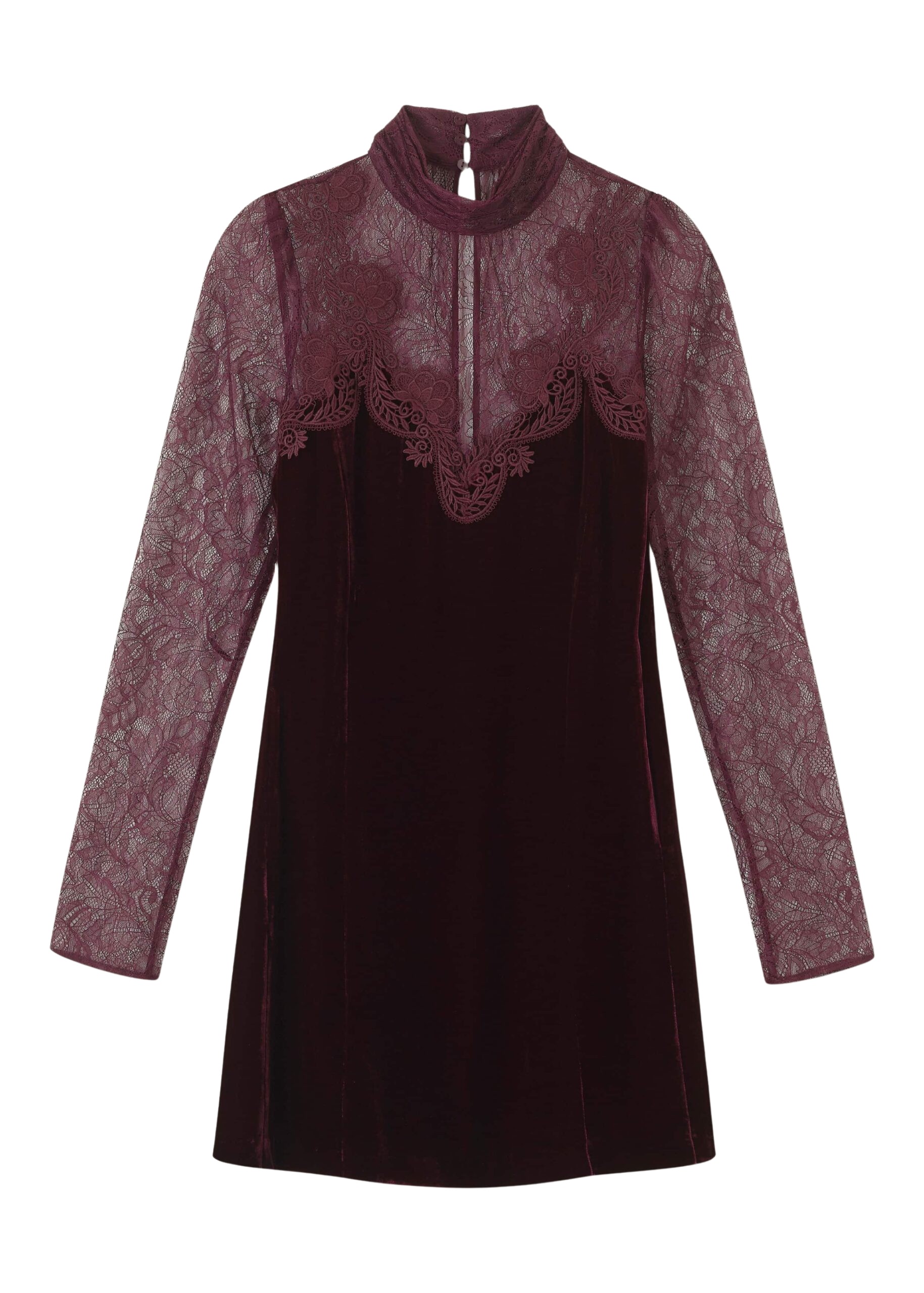 Me and Em Fluid Mini Dress – luxury British Red in Me and Em exclusively at Luxury Shoes 