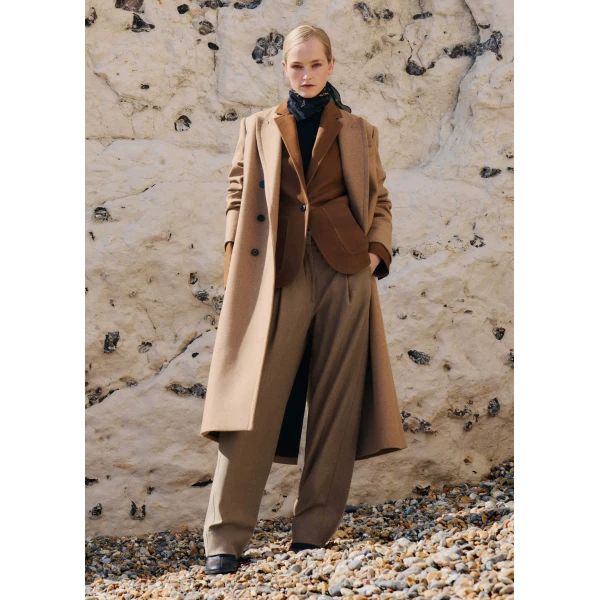 Me and Em Forever Blazer – luxury British Brown in Me and Em exclusively at Luxury Shoes 
