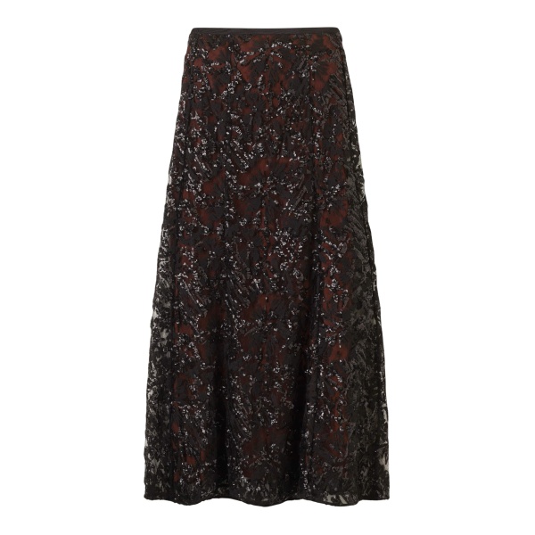 Me and Em Full Length Skirt – luxury British Black in Me and Em exclusively at Luxury Shoes 
