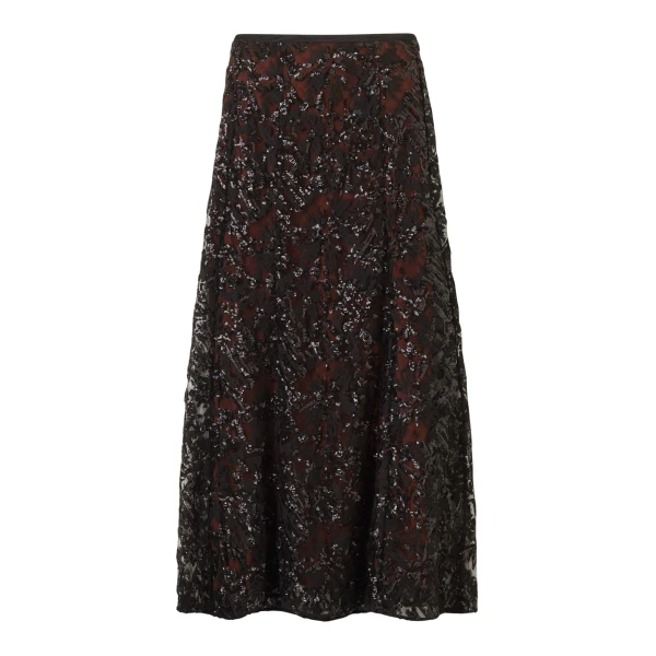 Me and Em Full Length Skirt – luxury British Black in Me and Em exclusively at Luxury Shoes 