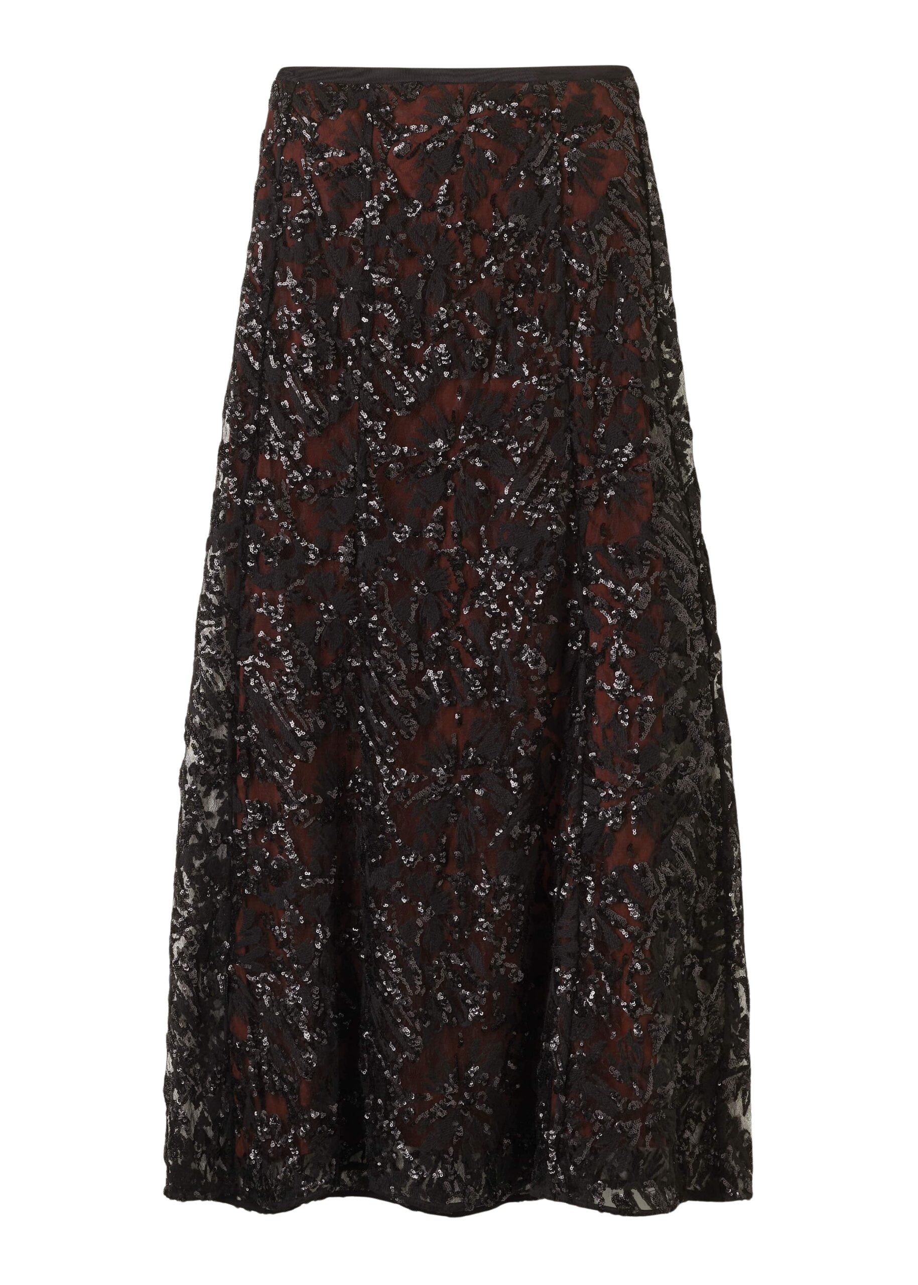Me and Em Full Length Skirt – luxury British Black in Me and Em exclusively at Luxury Shoes 
