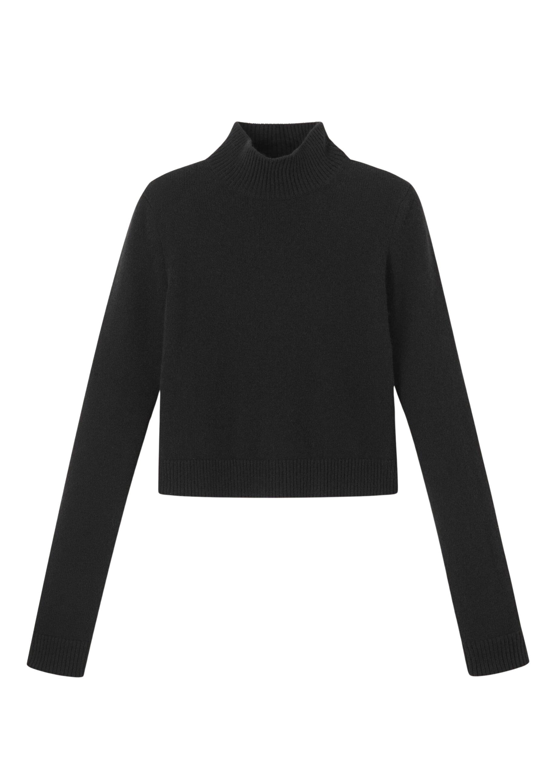 Me and Em High Neck Crop Jumper Knit