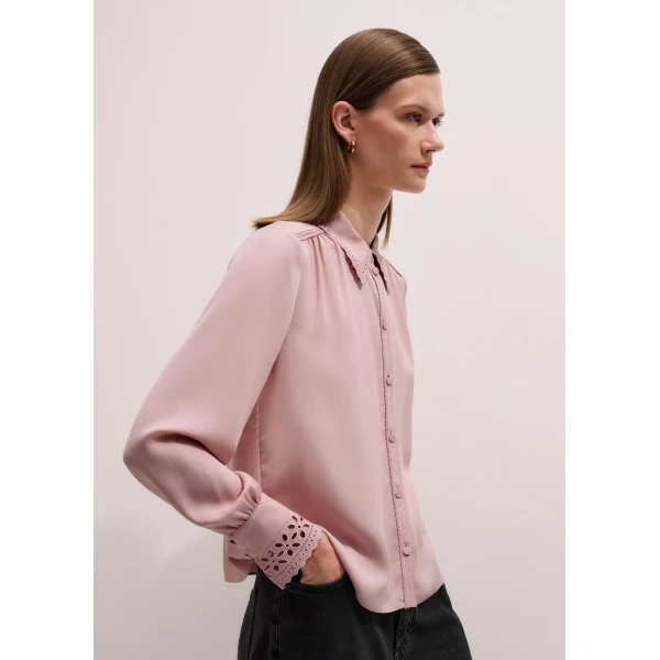 Me and Em In-The-Details Blouse – luxury British Pink in Me and Em exclusively at Luxury Shoes 
