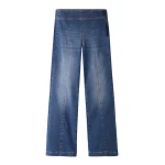 Me and Em Kick Flare Travel Jean – luxury British Blue in Me and Em exclusively at Luxury Shoes 