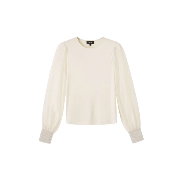 Me and Em Layering Blouse – luxury British Ivory in Me and Em exclusively at Luxury Shoes 