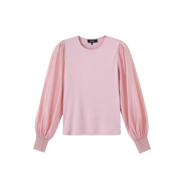 Me and Em Layering Blouse – luxury British Pink in Me and Em exclusively at Luxury Shoes 