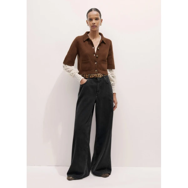 Me + Em Layering Blouse – luxury British Ivory in Me and Em exclusively at Luxury Shoes 