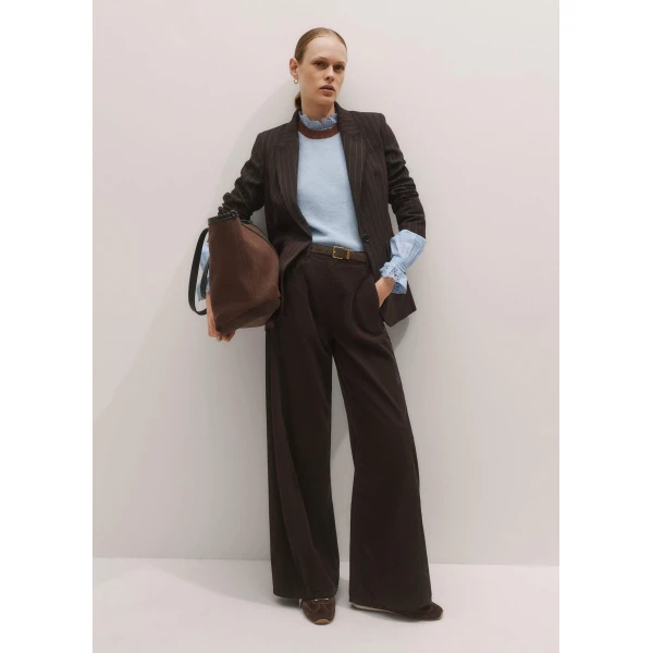 Me + Em Layering Top – luxury British Red in Me and Em exclusively at Luxury Shoes 