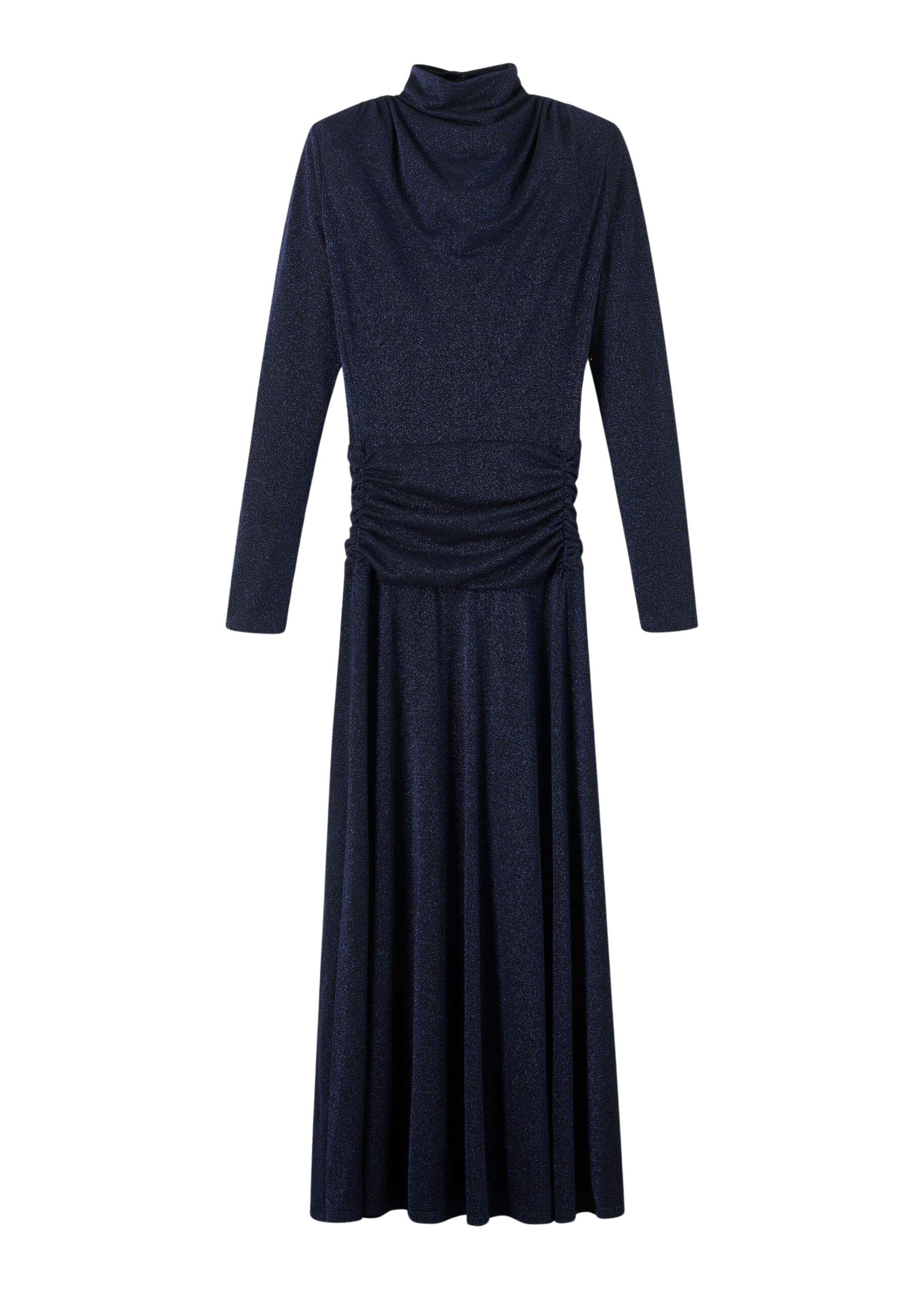 Me and Em Metallic Maxi Dress – luxury British Blue in Me and Em exclusively at Luxury Shoes 