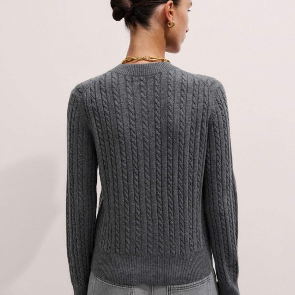 Me and Em Micro Cable Cardigan, view 3