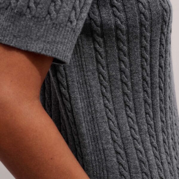 Me and Em Micro Cable Knit Tee, view 6