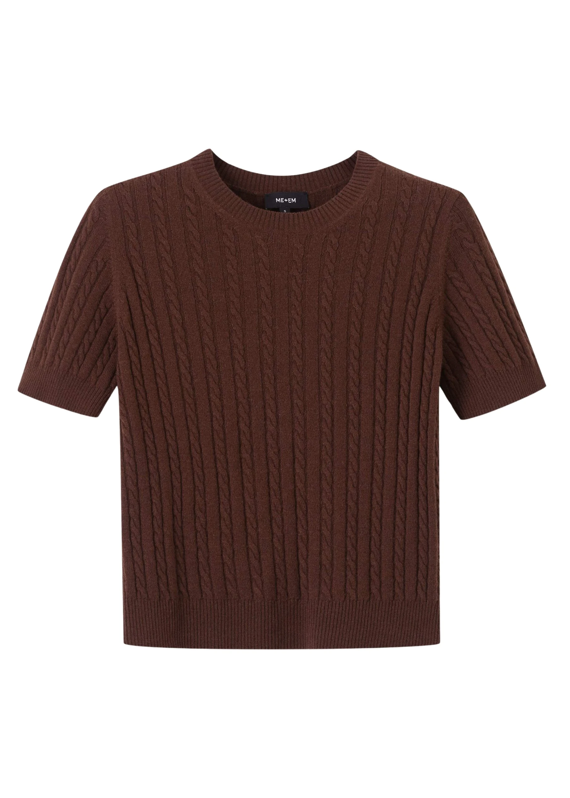 Me-and-Em-Micro-Cable-Knit-Tee-Coveti-scaled15857_nobg Me and Em Tops luxury Clothing from Luxury Handbags Marketplace