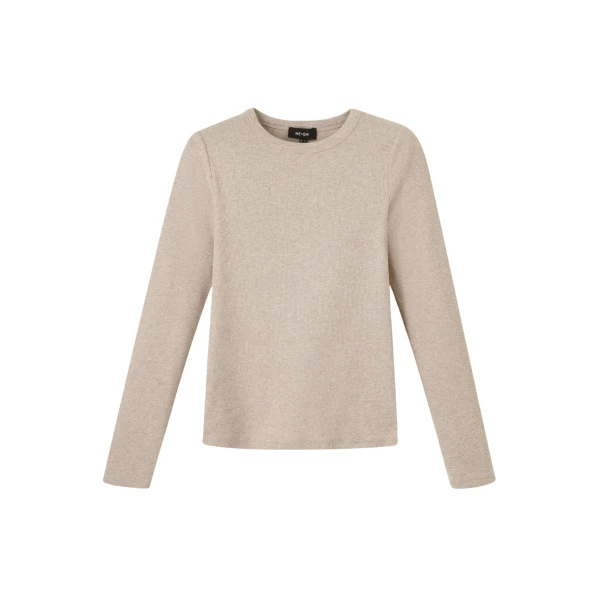 Me and Em Perfect Basic Top – luxury British Beige in Me and Em exclusively at Luxury Shoes 