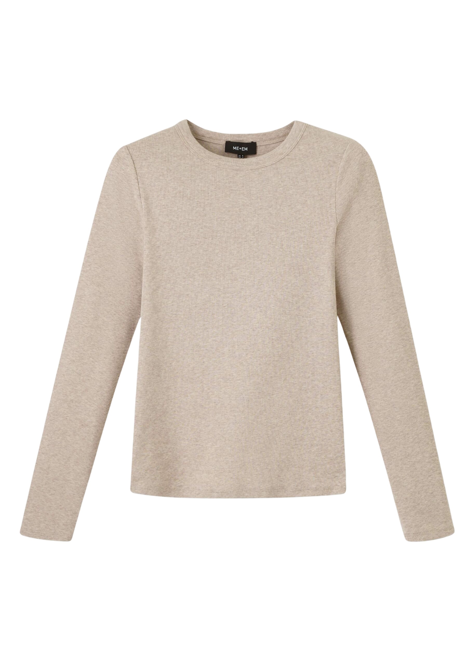 Me and Em Perfect Basic Top – luxury British Beige in Me and Em exclusively at Luxury Shoes 