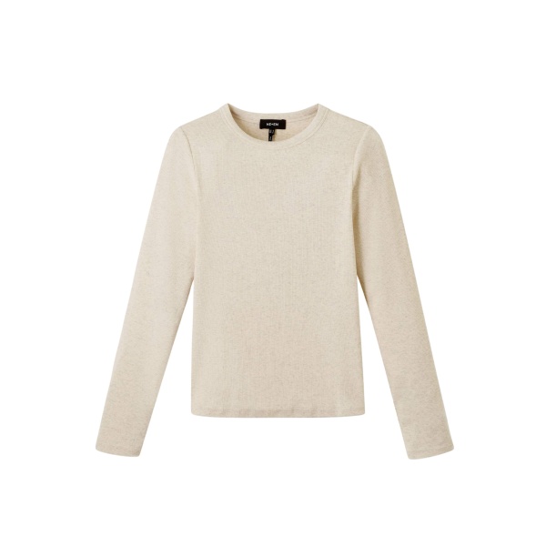 Me and Em Perfect Basic Top – luxury British Ivory in Me and Em exclusively at Luxury Shoes 