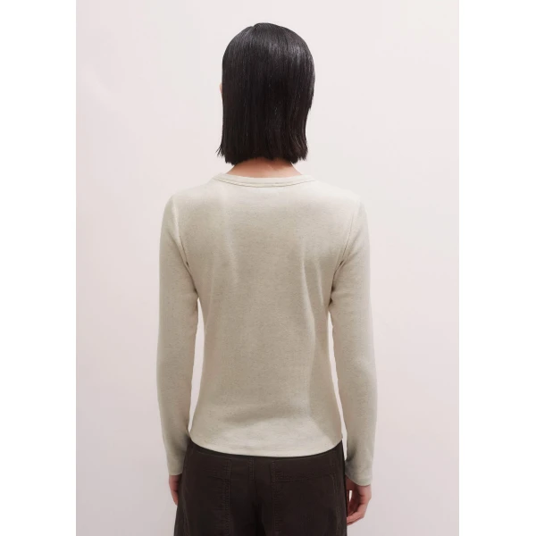 Me and Em Perfect Basic Top – luxury British Ivory in Me and Em exclusively at Luxury Shoes 