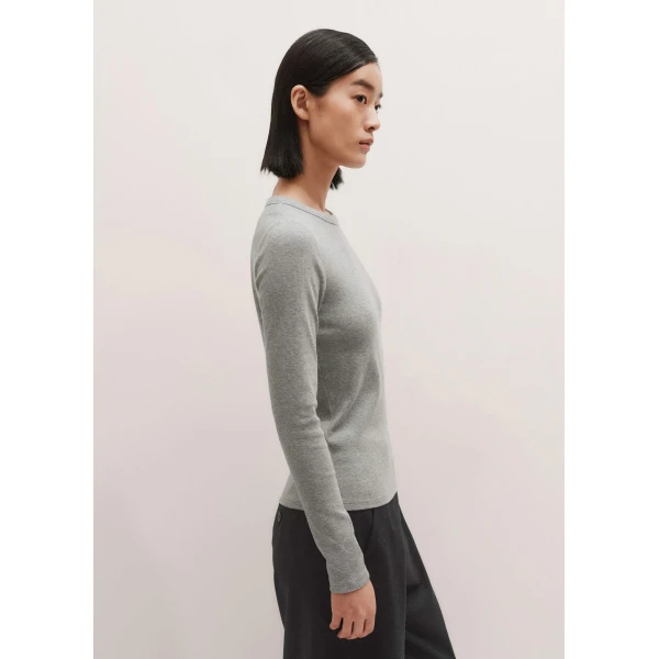 Me and Em Perfect Basic Top – luxury British Grey in Me and Em exclusively at Luxury Shoes 