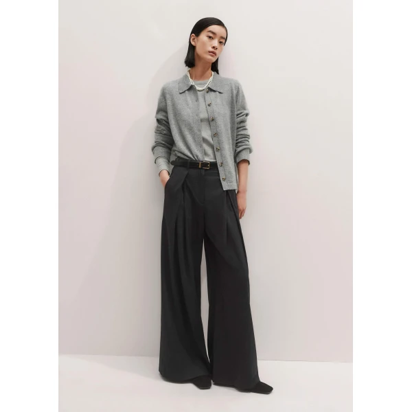 Me and Em Perfect Basic Top – luxury British Grey in Me and Em exclusively at Luxury Shoes 