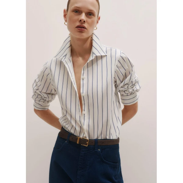 Me + Em Relaxed Forever Shirt – luxury British Multicolour in Me and Em exclusively at Luxury Shoes 