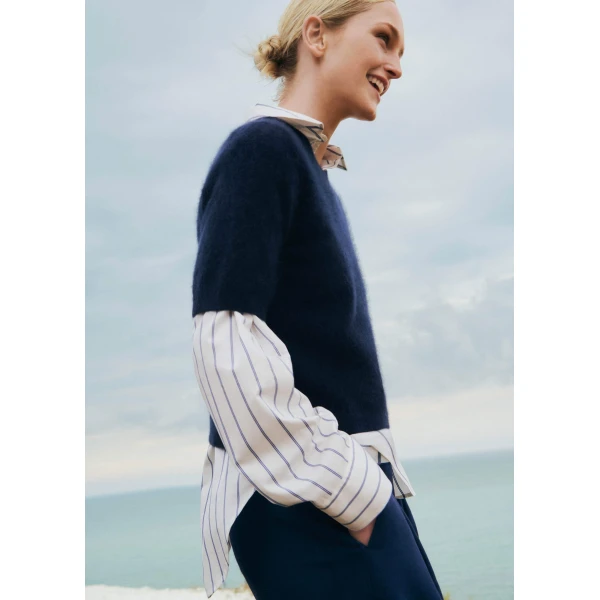 Me and Em Relaxed Forever Shirt – luxury British Multicolour in Me and Em exclusively at Luxury Shoes 