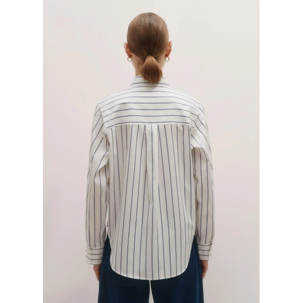 Me + Em Relaxed Forever Shirt – luxury British Multicolour in Me and Em exclusively at Luxury Shoes 