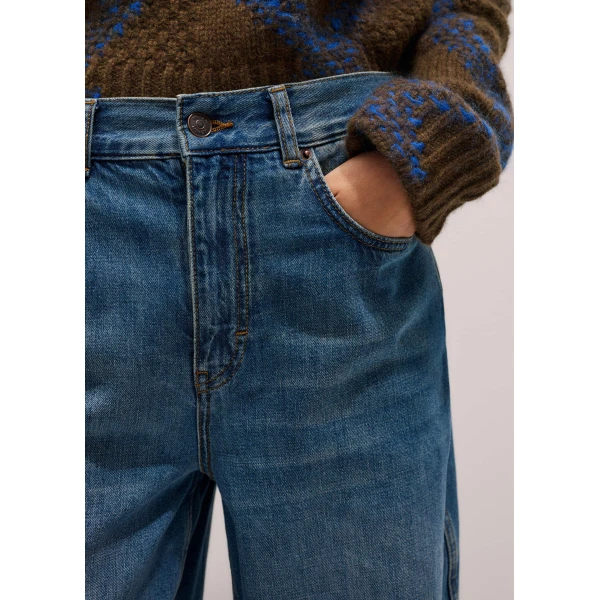 Me + Em Relaxed-Leg Jean – luxury British Blue in Me and Em exclusively at Luxury Shoes 