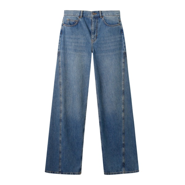 Me and Em Relaxed-Leg Jean – luxury British Blue in Me and Em exclusively at Luxury Shoes 