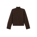 Me and Em Relaxed Luxe Sweater – luxury British Brown in Me and Em exclusively at Luxury Shoes 