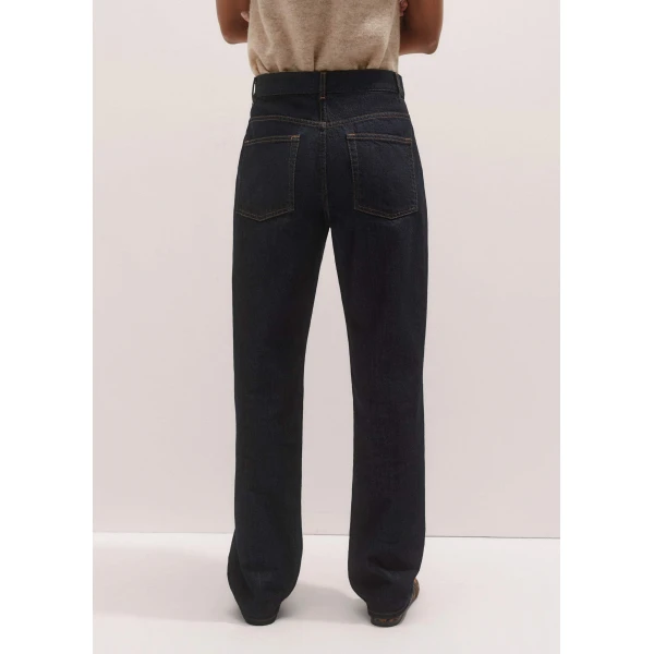 Me and Em Relaxed Straight Jean – luxury British Blue in Me and Em exclusively at Luxury Shoes 