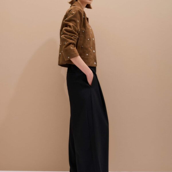 Me and Em Relaxed Studded Jacket, view 3