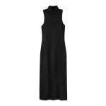Me and Em Sequin Knit Maxi Dress – luxury British Black in Me and Em exclusively at Luxury Shoes 