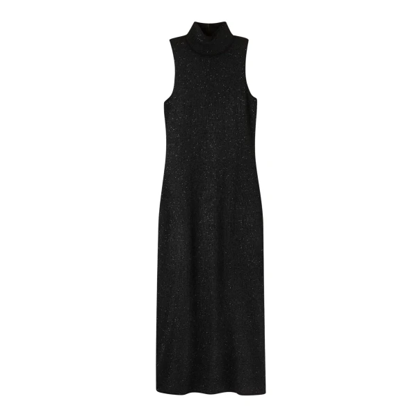Me and Em Sequin Knit Maxi Dress – luxury British Black in Me and Em exclusively at Luxury Shoes 