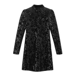 Me and Em Sequin Mini Dress – luxury British Black in Me and Em exclusively at Luxury Shoes 