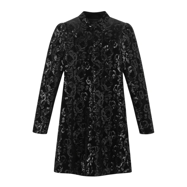 Me and Em Sequin Mini Dress – luxury British Black in Me and Em exclusively at Luxury Shoes 