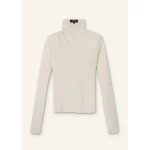 Me and Em Sheer High Neck Top – luxury British Beige in Me and Em exclusively at Luxury Shoes 