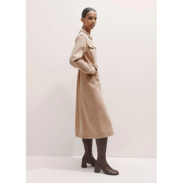Me + Em Shirt Midi Dress – luxury British Pink in Me and Em exclusively at Luxury Shoes 
