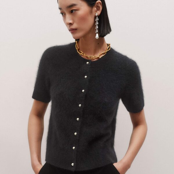Me and Em Short Sleeve Cardigan, view 2