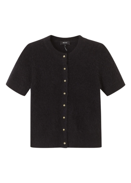 Me and Em Short Sleeve Cardigan – luxury British Black in Me and Em exclusively at Luxury Shoes 